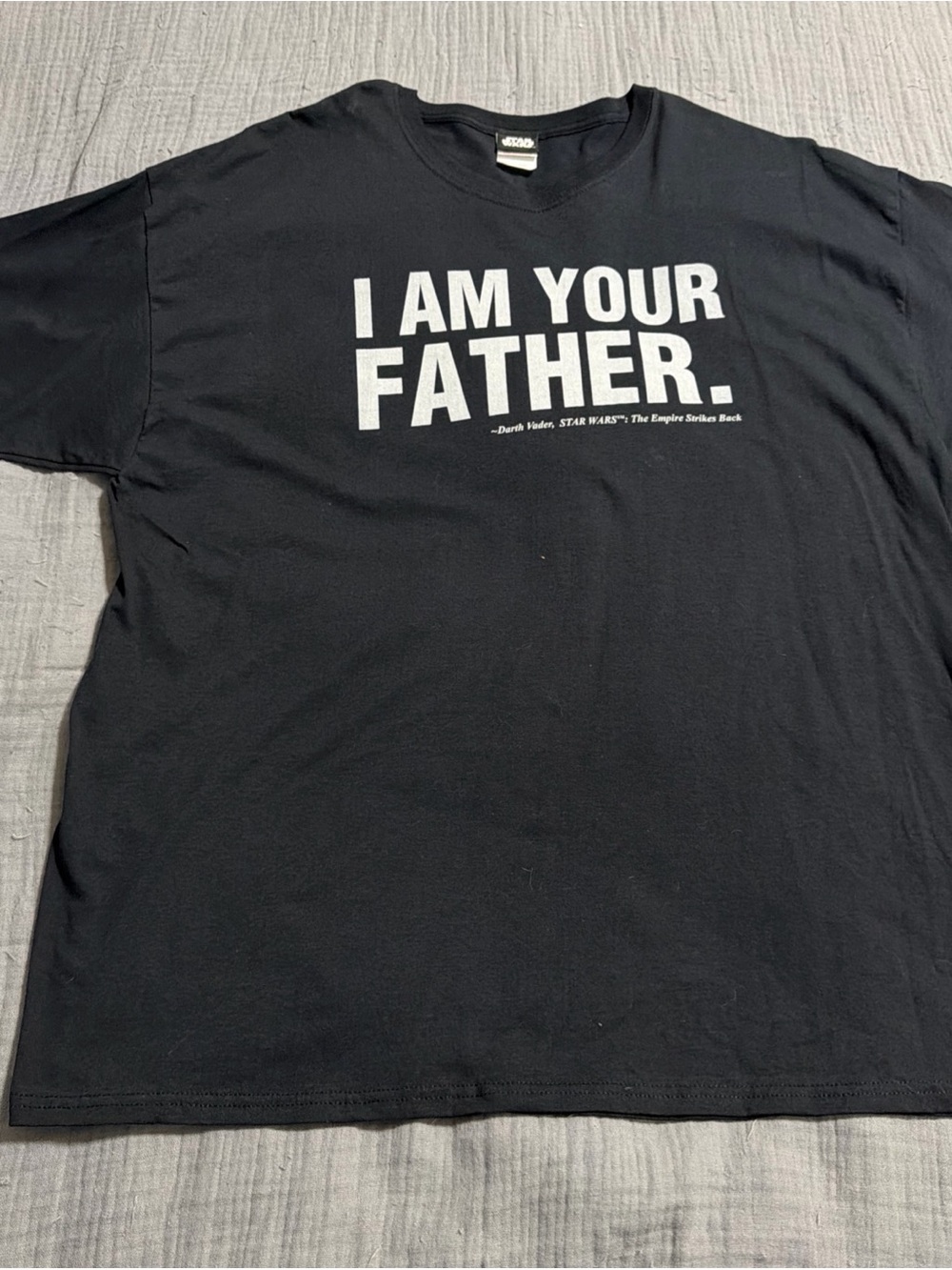 Star Wars Empire Strikes Back Darth Vader "I Am Your Father" Graphic T‑Shirt 2XL